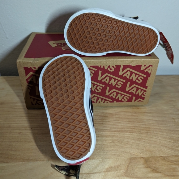 Vans Slip-On V Shark Skate Shoe - Baby / Toddler - Camo Size 4.0TD - Picture 5 of 12